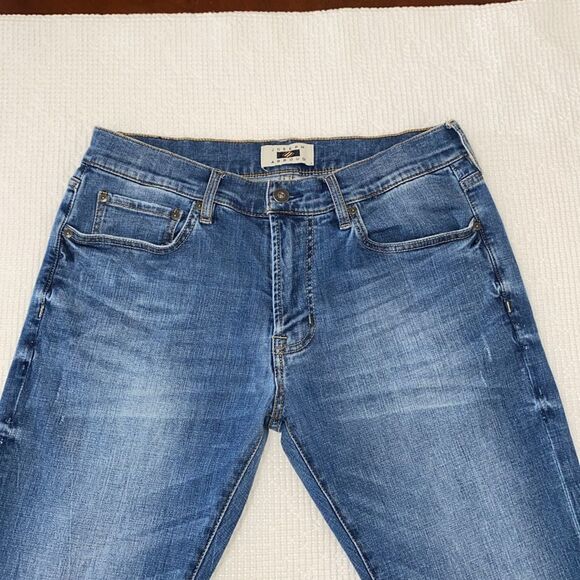Joseph Abboud Blue Slim Fit Jeans - Picture 3 of 6